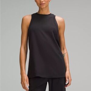 Lululemon long Cotton Crewneck Tank Top